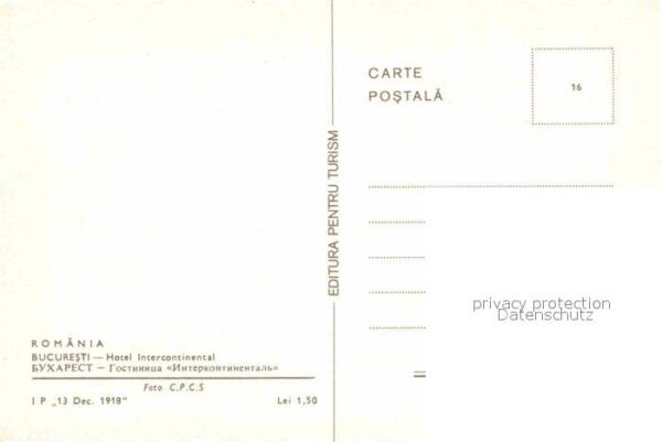 Bucuresti Hotel Intercontinental – Bild 2