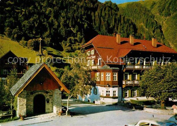 Koetschachtal Hoteldorf Grüner Baum Gaststätte Kapell