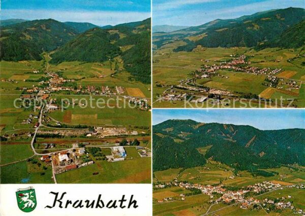 Kraubath Mur Panorama Murtal Fliegeraufnahme