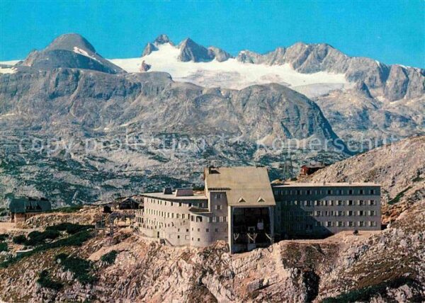 Obertraun Berghaus Krippenstein mit König Dachste