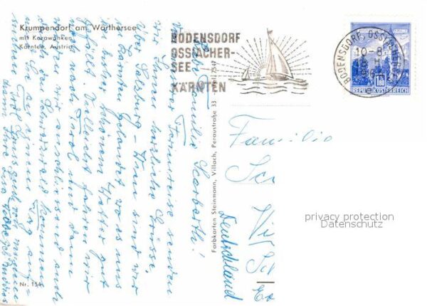 Krumpendorf Woerthersee mit Karawanken Fliegeraufnahme – Bild 2
