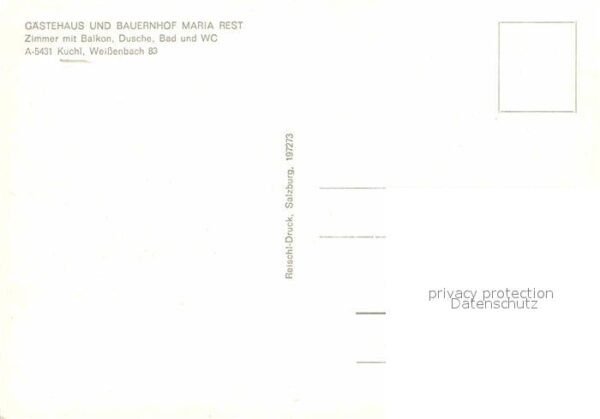 Kuchl Gästehaus und Bauernhof Maria Rest Hall – Bild 2