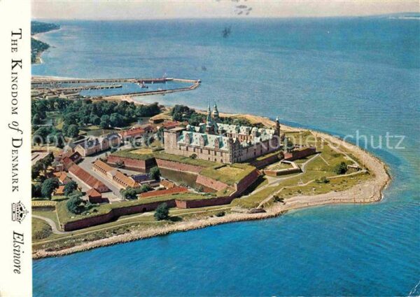 Helsinger Kronborg Slot Schloss Fliegeraufnahme