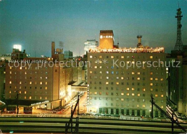 Tokyo Dai Ichi Hotel at night