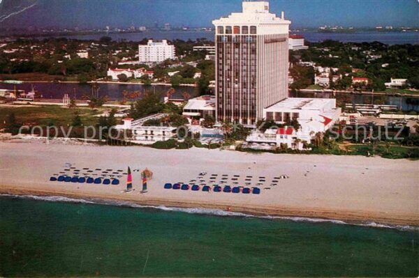 Miami Beach Doral Ocean Beach Resort aerial view