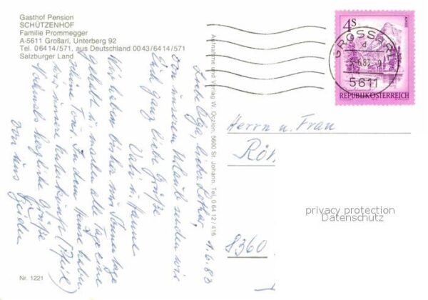 Grossarl Gasthof Pension Schützenhof – Bild 2
