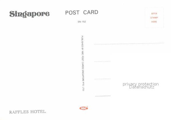 Singapore Raffles Hotel – Bild 2