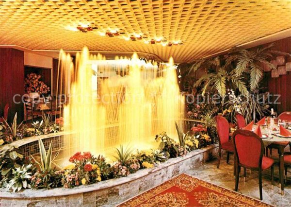 Stukenbrock Wasserorgel im Restaurant Der Kühle Gru