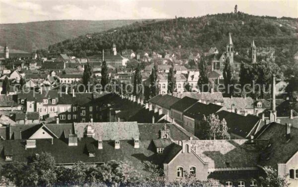 Arnstadt Ilm Blick über die Stadt