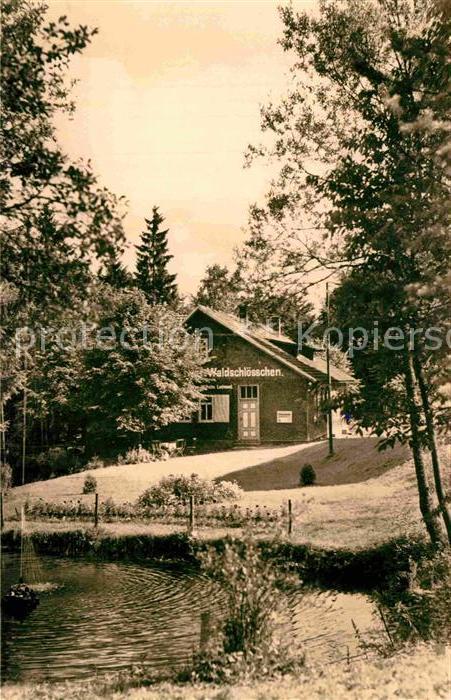Brotterode Waldschlösschen Gehege