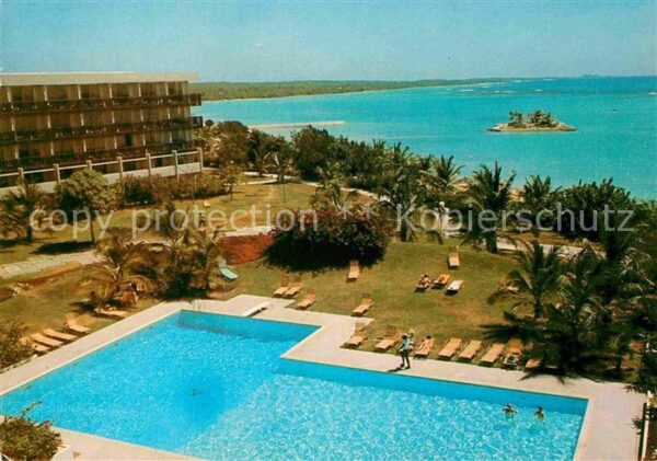Guadeloupe Hote Meridien Swimming Pool Karibik