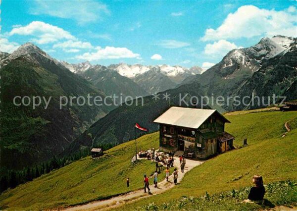 Penkenhaus  mit Blick zum Tristner Ingent und Grünb