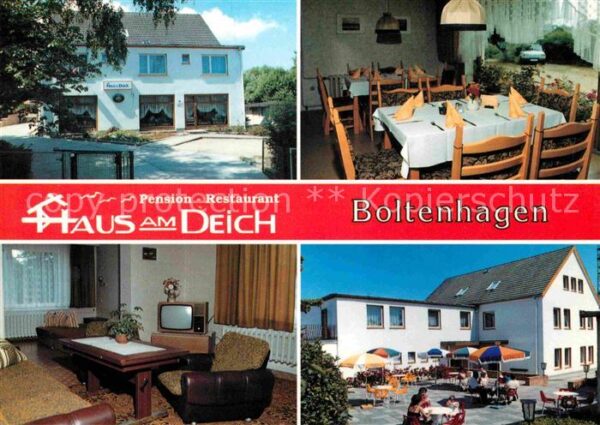 Boltenhagen Ostseebad Pension Restaurant Haus am Deich Appart
