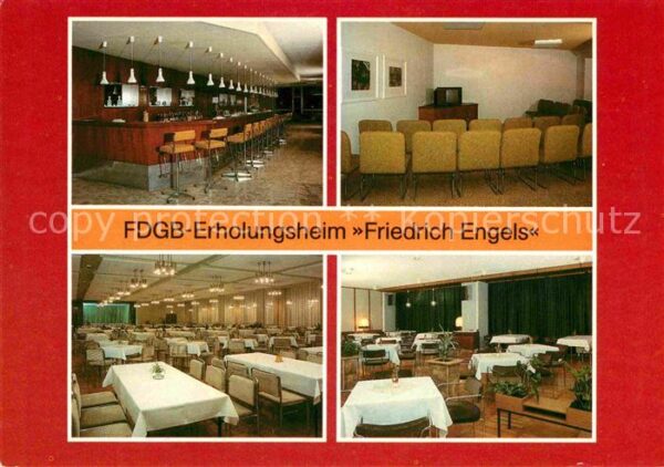 Templin FDGB Erholungsheim Friedrich Engels Hal