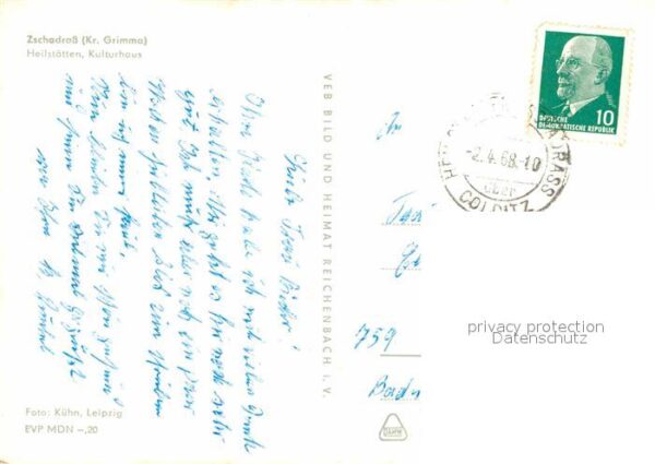 Zschadrass Heilstätten Kulturhaus – Bild 2
