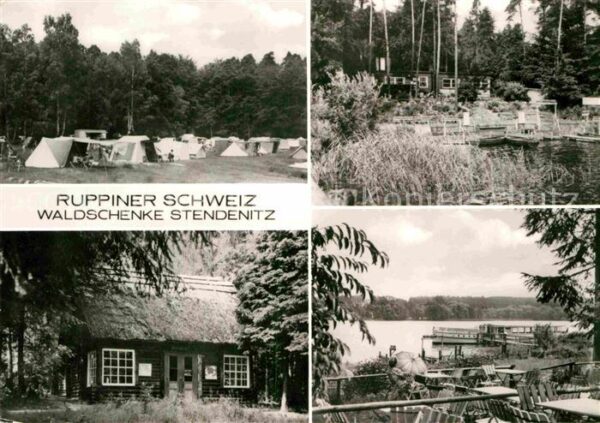 Stendenitz Waldschenke Ruppiner Schweiz Campingpla
