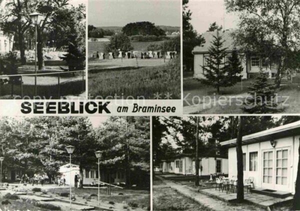 Zechlin Flecken Seeblick am Braminsee Bungalows