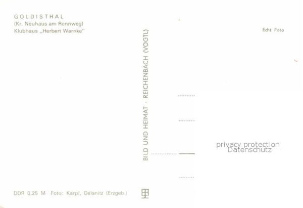 Goldisthal Klubhaus Herbert Warnke – Bild 2