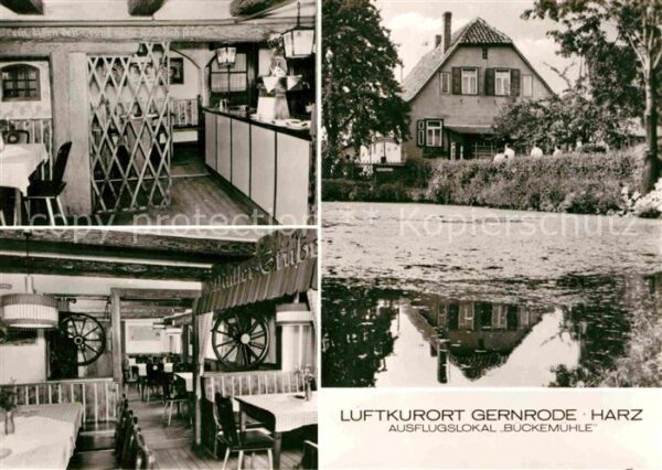 Gernrode Harz Ausflugslokal Bückemühle Luftkurort