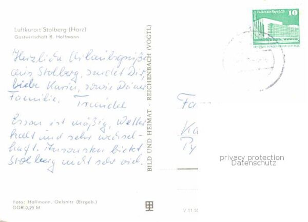 Stolberg Harz Gastwirtschaft Holtmann Fachwerkhaus Lu – Bild 2