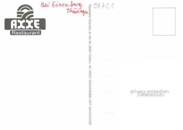Eisenberg Thueringen AXXE Restaurant – Bild 2