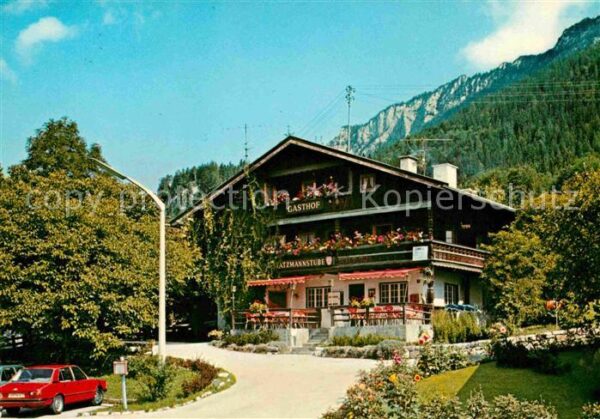 Bischofswiesen Gasthaus Pension Watzmannstube