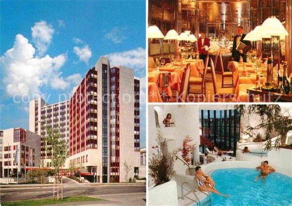 Muenchen Arabella Westpark Hotel Restaurant Swim