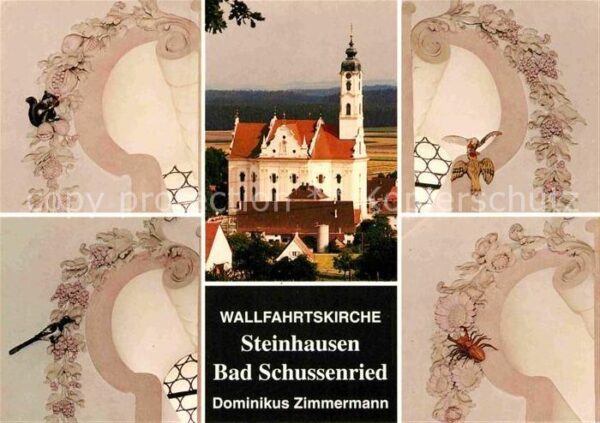 Steinhausen Bad Schussenried Wallfahrtskirche Baumeister Stukkator D