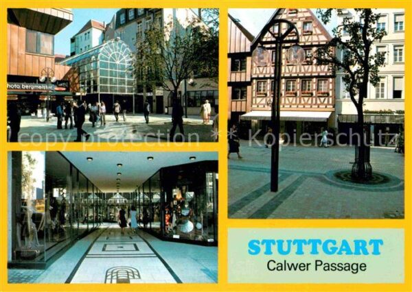 Stuttgart Calwer Passage Shopping Passage