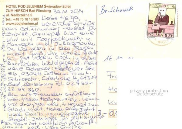 Bad Flinsberg Swieradow Zdroj Hotel Pod Jeleniem Restaurant Hallenbad – Bild 2