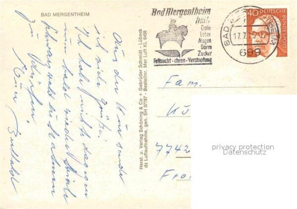 Bad Mergentheim Fliegeraufnahme – Bild 2
