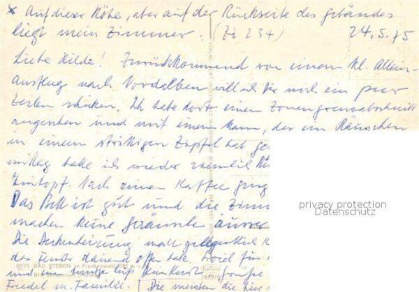 Bad Steben BfA Sanatorium Franken Stahlbad Moorbad – Bild 2