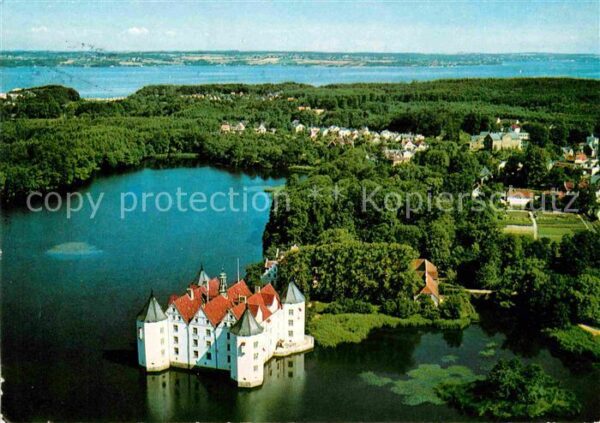 Gluecksburg Ostseebad Wasserschloss Flensburger Förde Flieger