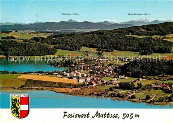 Mattsee Salzburg Ferienort am Niedertrumersee Alpenpanor
