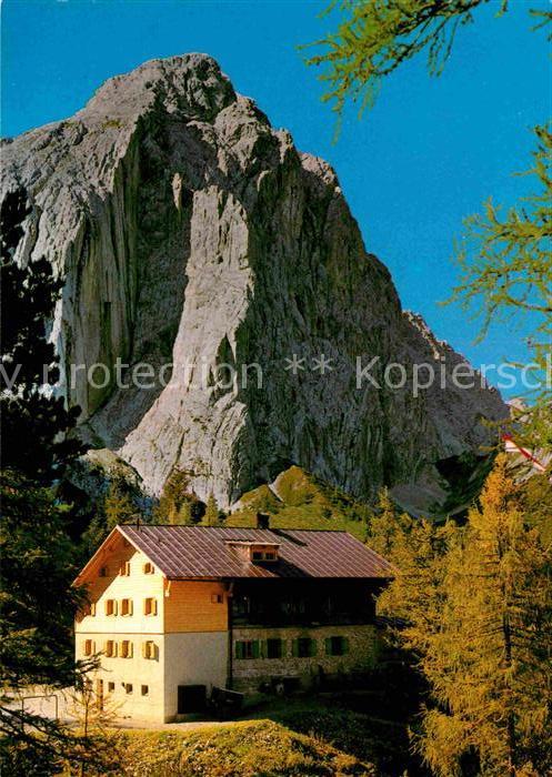 Scharnitz Hallerangerhaus DAV Sektion Schwaben Na
