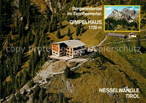 Nesselwaengle Tirol Gimpelhaus Bergwandern im Tannheimertal