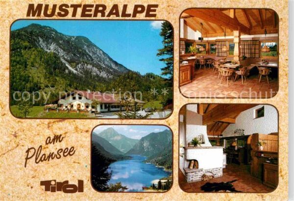 Reutte Tirol Gastwirtschaft Musteralpe am Plansee Al