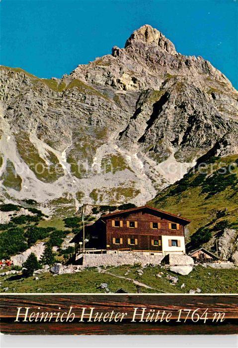 Vandans Vorarlberg Heinrich Hueter Hütte im Rätikon mit Zi