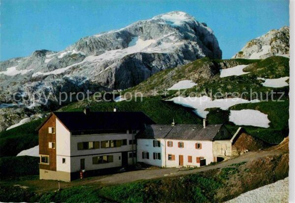 Tilisunahuette gegen Weissplatte im Alpenpark Montafon