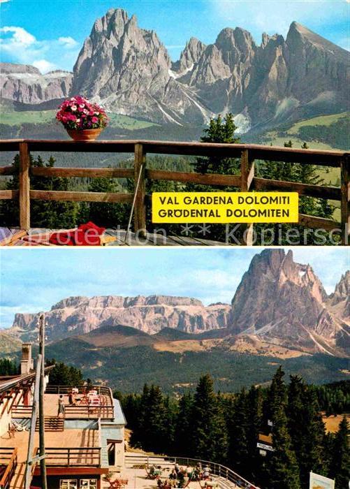 Seiser Alm Dolomiten mit Langkofel Dolomiten