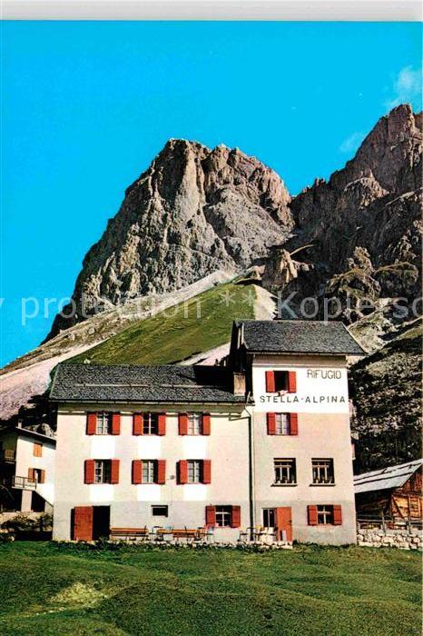 Rifugio Stella Alpina Gruppo del Catinaccio Gardeccia Dolomit