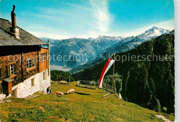 Gamshuette am Grünberg Alpenpanorama