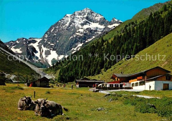 Stubaital Alpengasthaus Pinnisalm im Pinnistal Kü