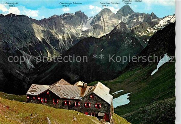 Innsbruckerhuette Berghaus Stubaier Alpen