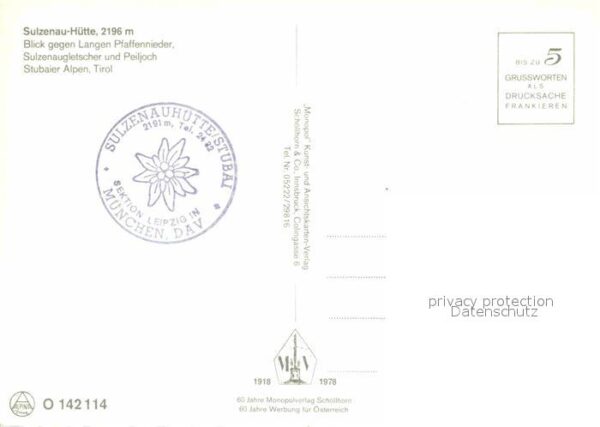 Sulzenauhuette Berghaus Stubaier Alpen Bergbach – Bild 2