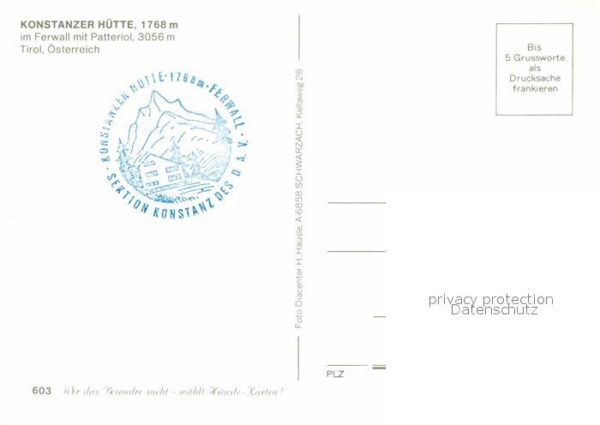 Konstanzer Huette Berghaus im Ferwall mit Patteriol – Bild 2