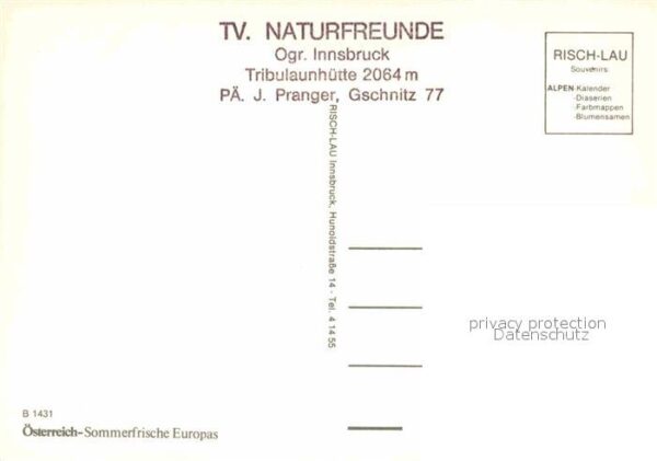 Tribulaunhuette Berghaus Stubaier Alpen – Bild 2