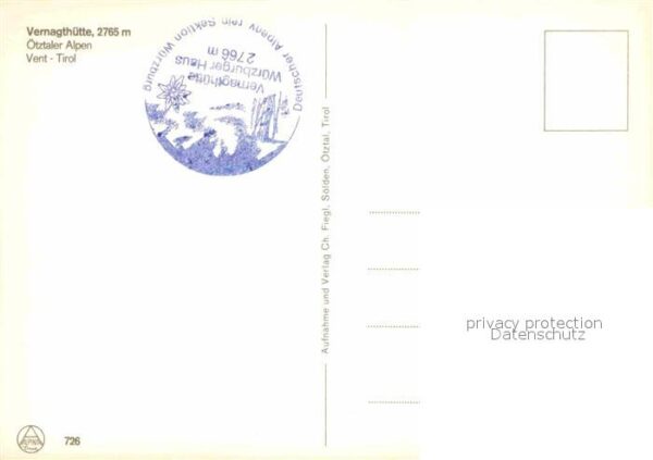 Vernagthuette Berghaus Ötztaler Alpen – Bild 2