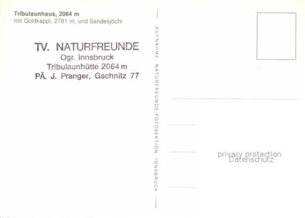 Tribulaunhuette Berghaus mit Goldkappl und Sandesjöchl – Bild 2