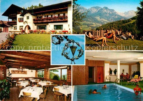 Steinegg Karneid Suedtirol Pension Steineggerhof Restaurant Hallen